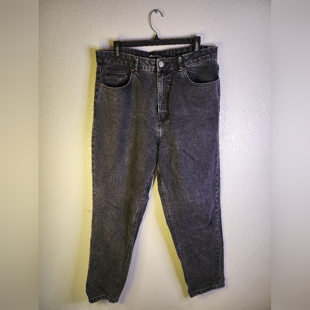 ZARA High Waist Boyfriend Jeans